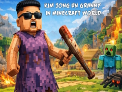 Játék Kim Jong Un Granny in Minecraft World