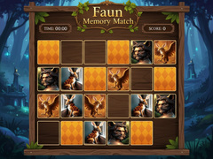 Játék Faun Memory Match