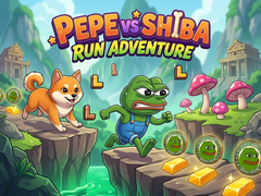 Játék Pepe vs Shiba Run Adventure